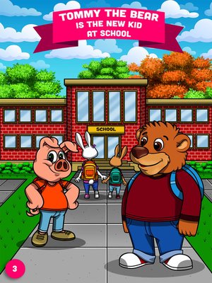 cover image of Tommy the Bear is the new kid at school